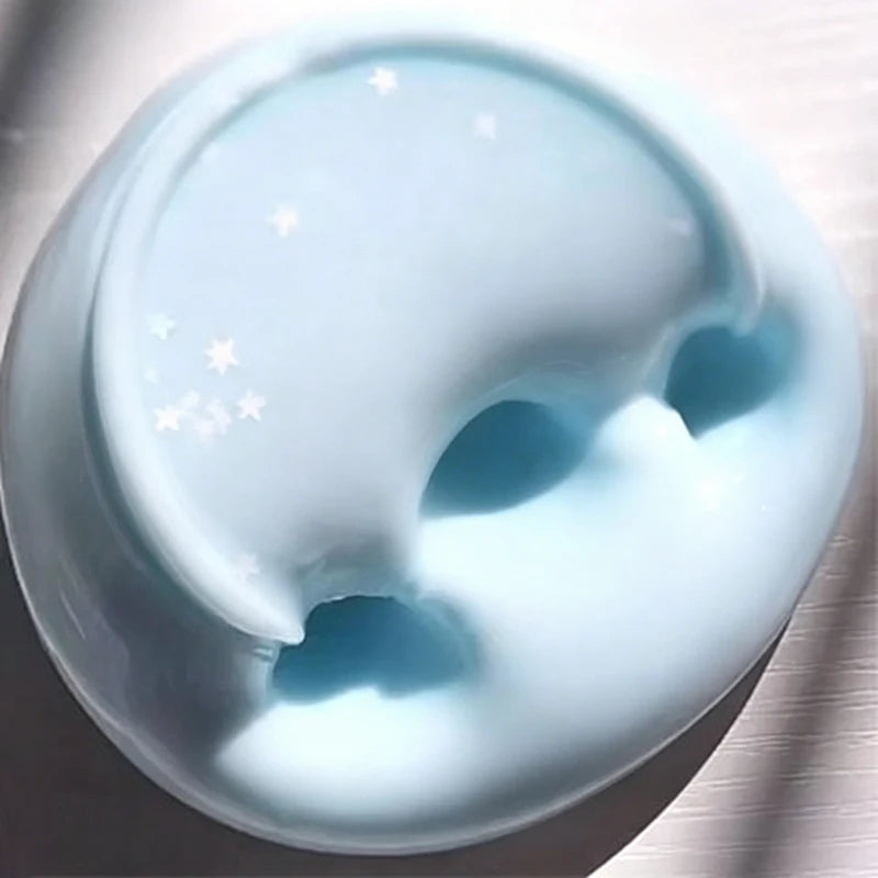 Crystal Slime Squeeze Toy – Soft DIY Stress Relief Slime