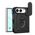 Hybrid Metal Ring Holder Stand Case for iPhone Duo – Camera Protection Back Cover