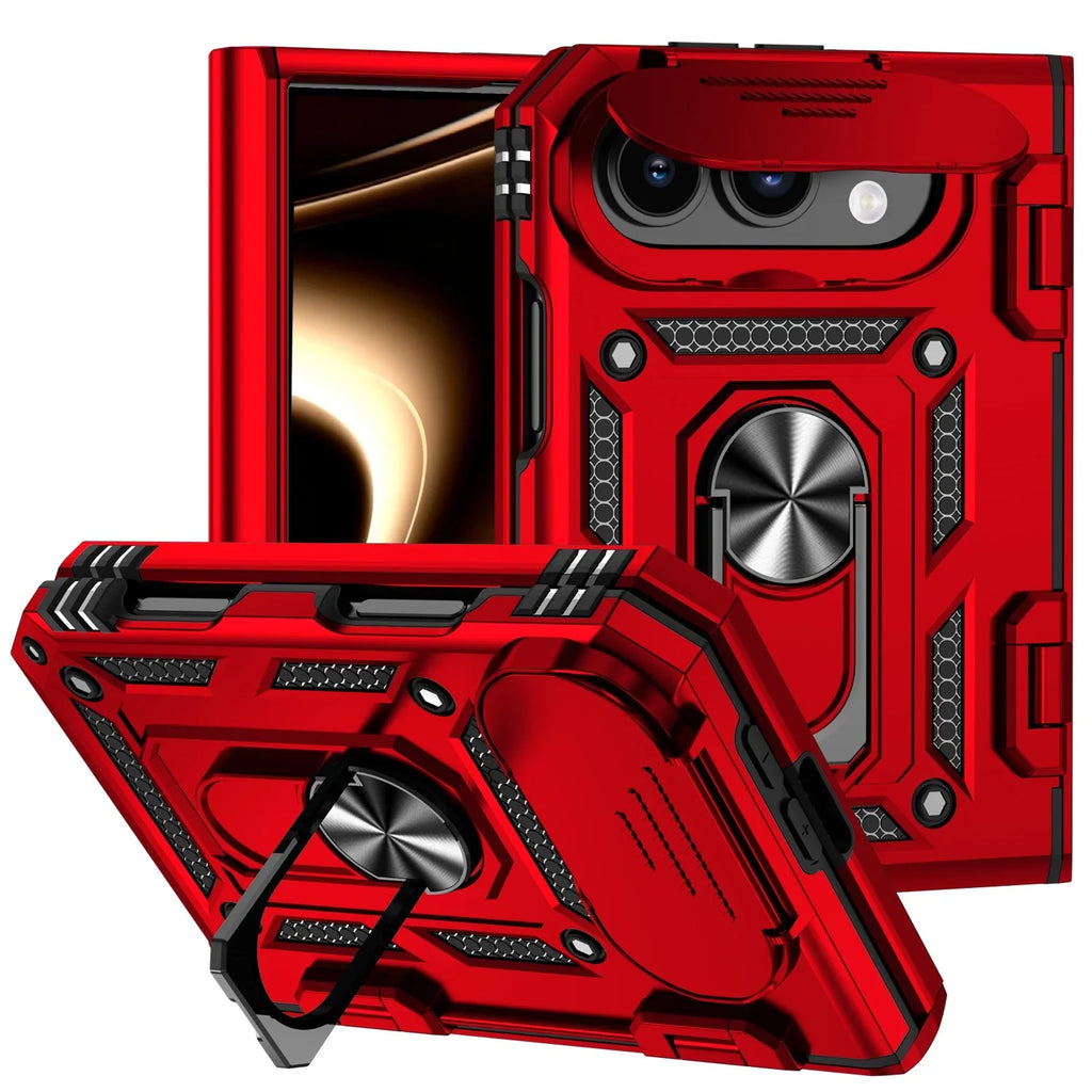 Magnetic Folding Ring Bracket Stand Case for iPhone Duo – MagSafe Shockproof Armor Cover