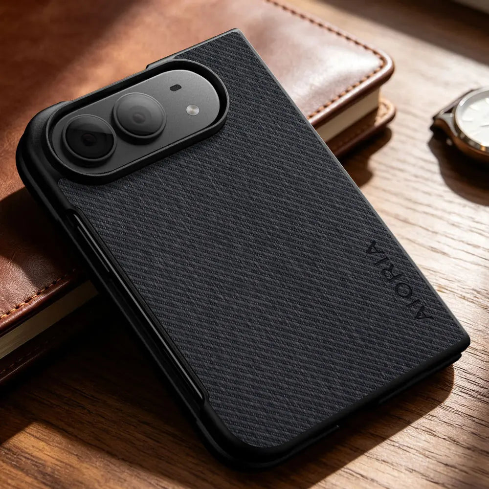 Vintage Cloth Pattern Leather Skin Case for iPhone Duo – Luxury Fabric Cover