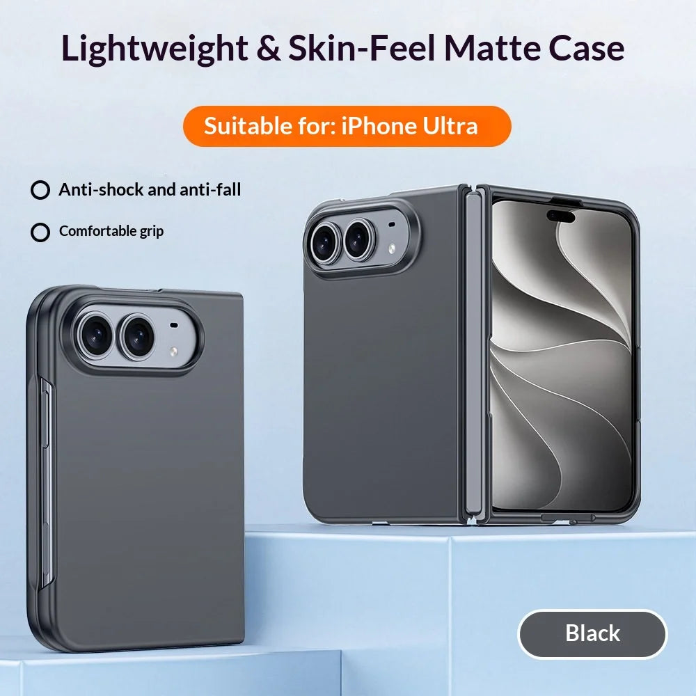 Pure Color Slim Thin Armor Case for iPhone Duo – Skin Feel Liquid PC Shockproof Cover