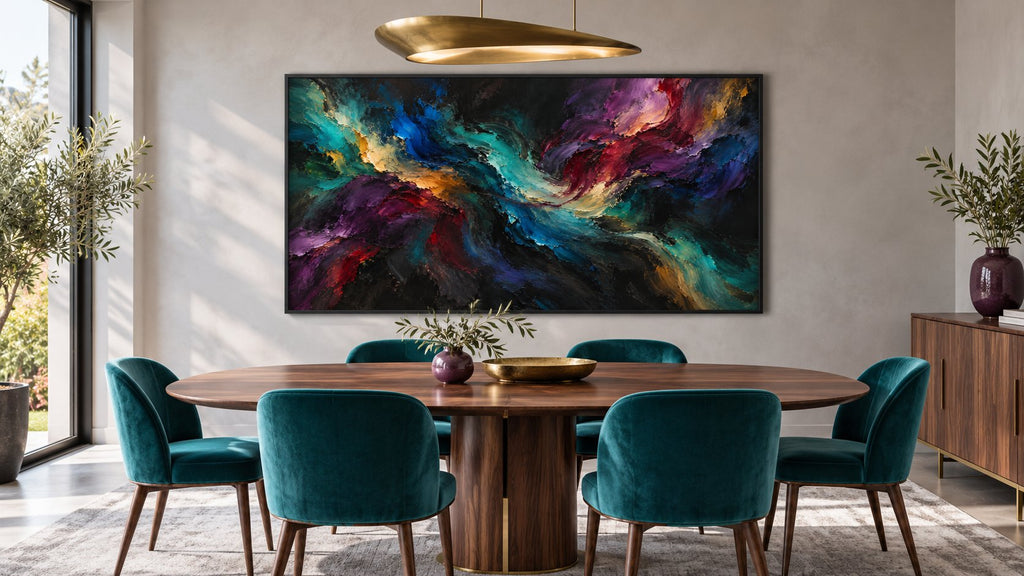 Saĝ 𒊕 Origin 起源 – Abstract Canvas Wall Art