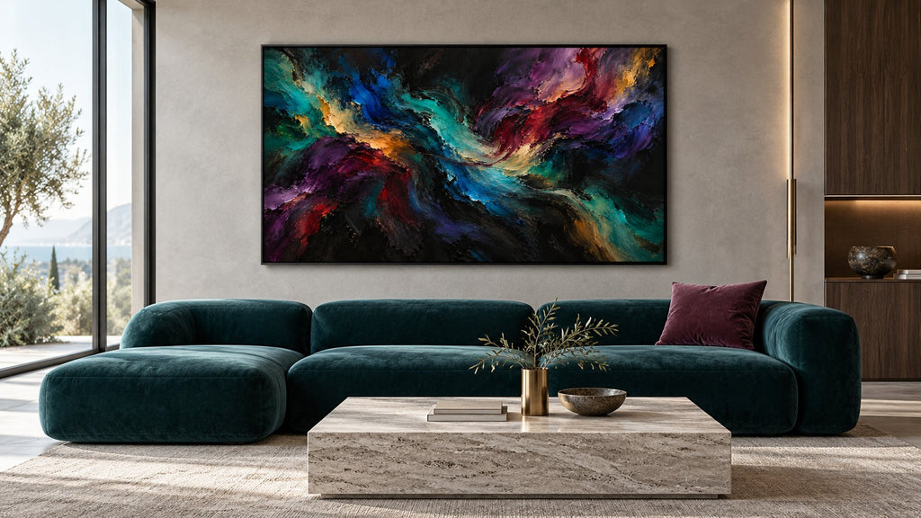 Saĝ 𒊕 Origin 起源 – Abstract Canvas Wall Art